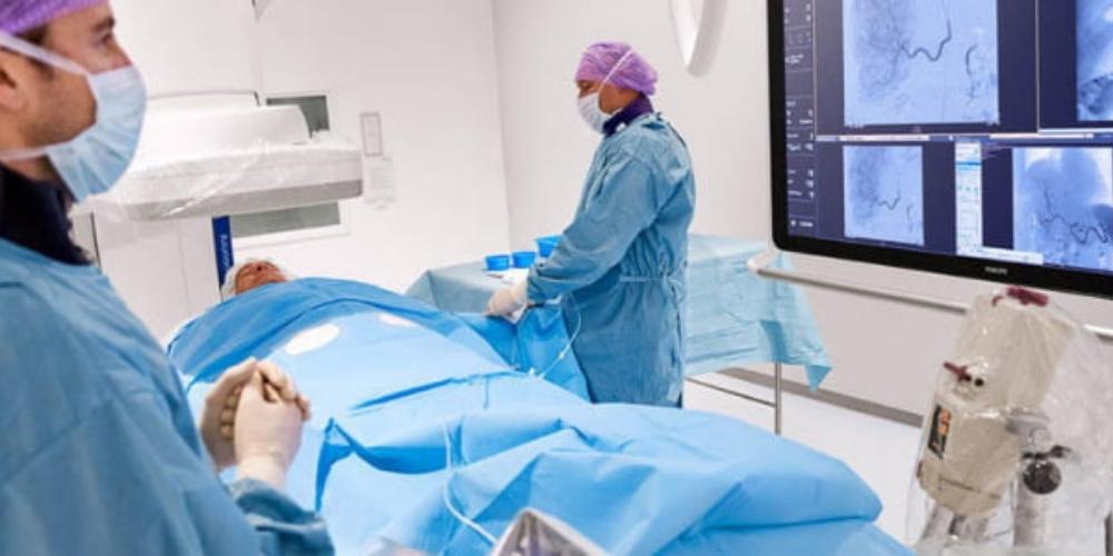 Lead equivalence of radiation aprons in interventional radiology