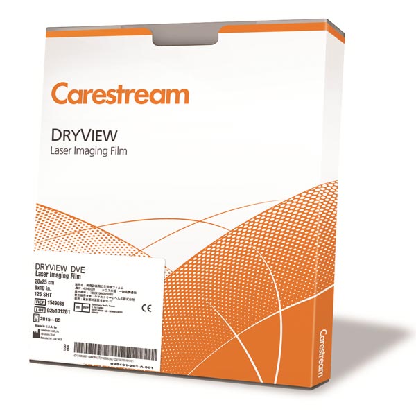 Carestream DRYVIEW DVE Laser Imaging Film - 500/box