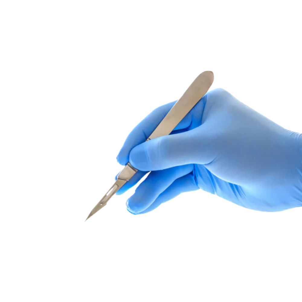 Diamond Blue 3.5 mil Nitrile Exam Gloves