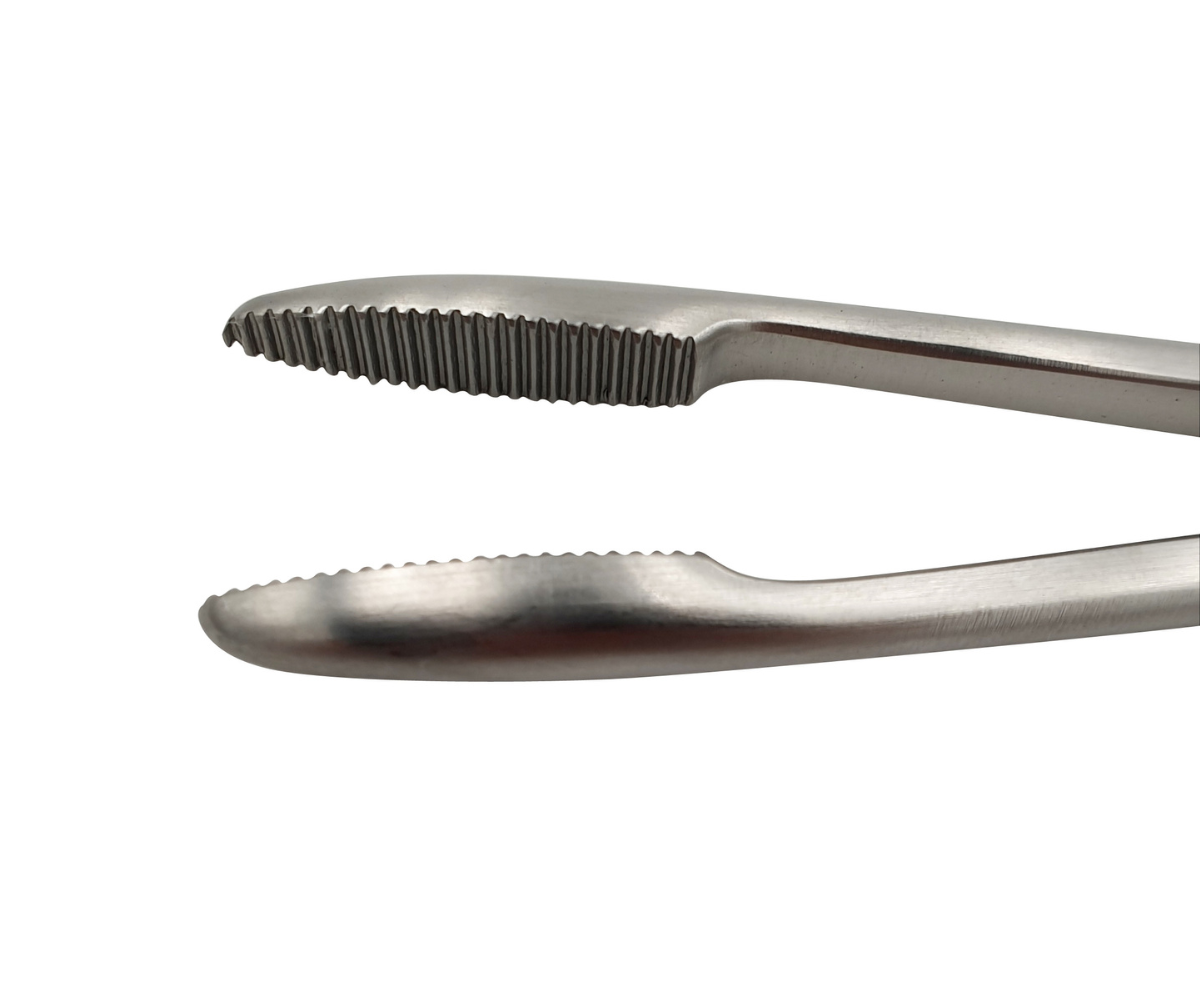 Maier Uterine Dressing Forceps - 25 cm - Zoom on the tip
