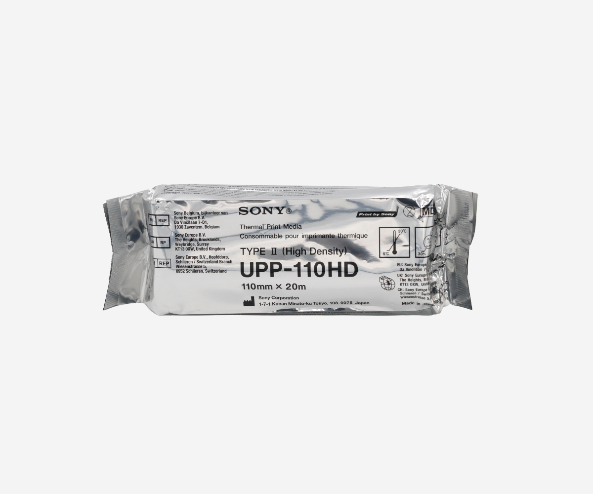 sony-upp-110hd high-density ultrasound paper 110mm