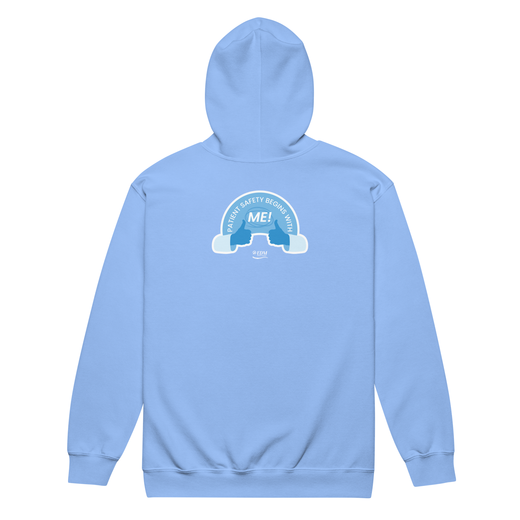 Unisex Zip Hoodie - Patient Safety Begins With Me!