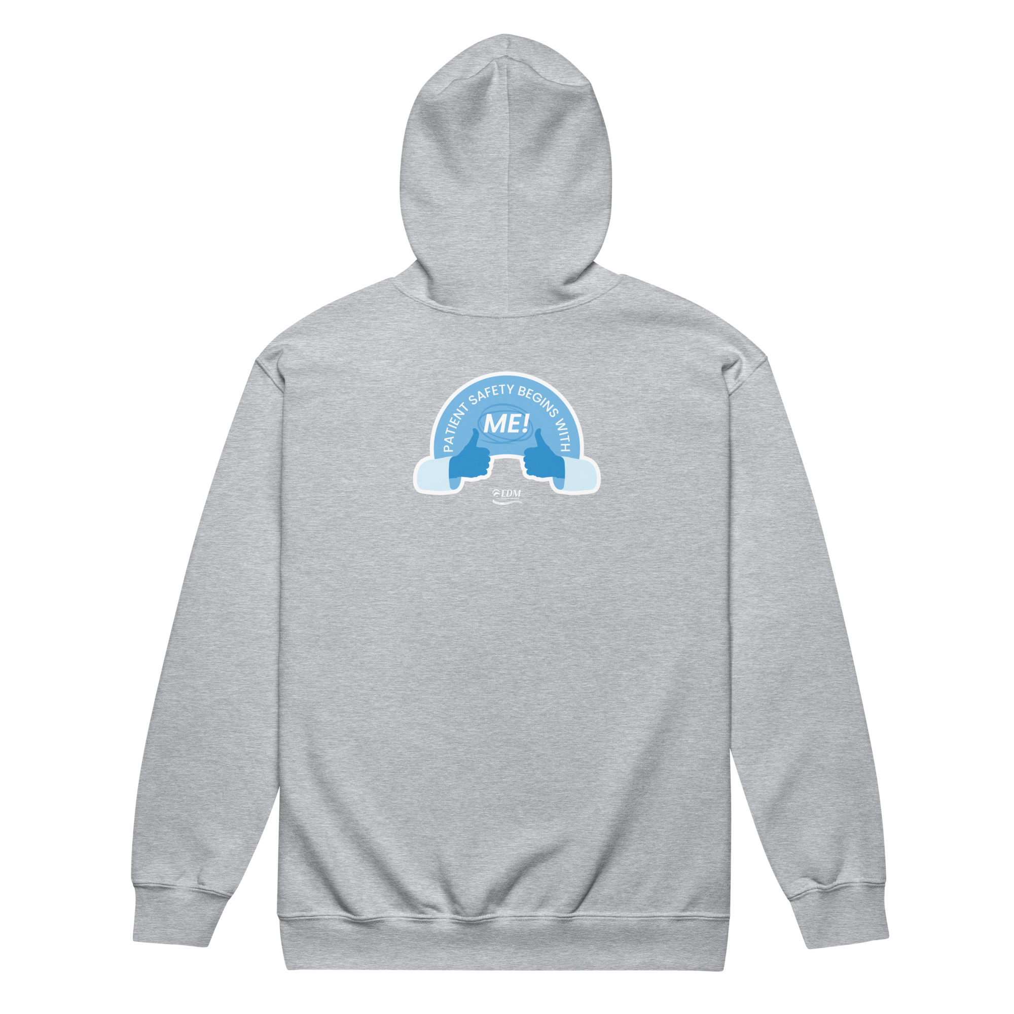 Unisex Zip Hoodie - Patient Safety Begins With Me!