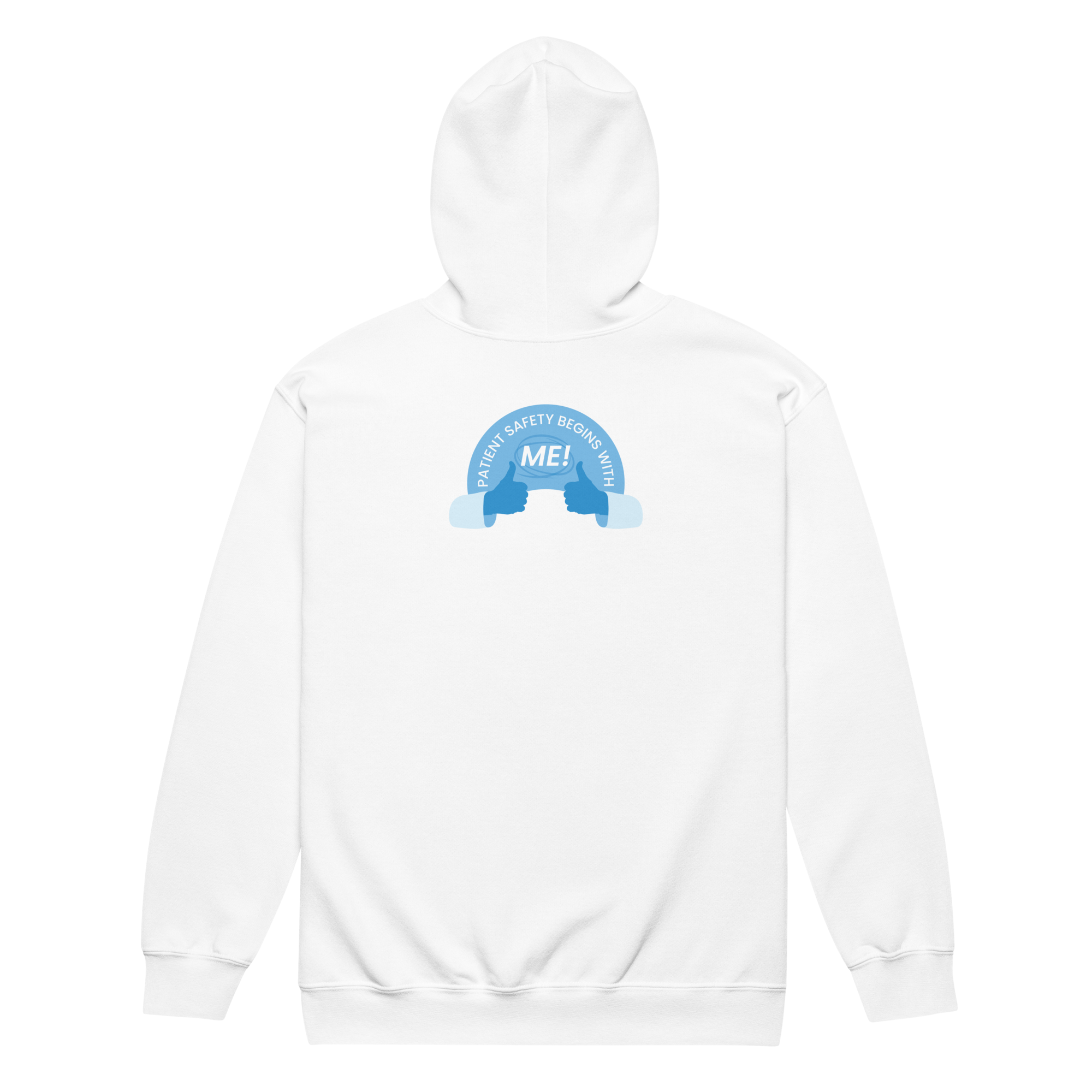 Unisex Zip Hoodie - Patient Safety Begins With Me!