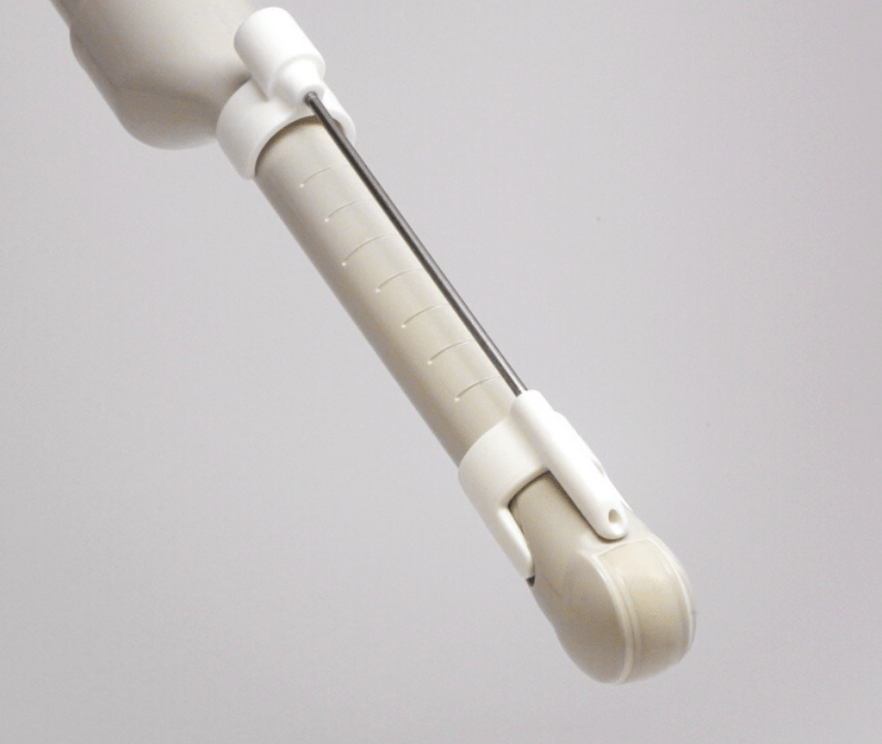 Endocavity needle guide for Shimadzu TV11R-055U