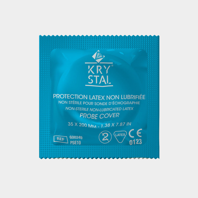 Krystal Latex Probe Covers - Individually Wrapped Krystal Latex Probe Covers - Individually Wrapped