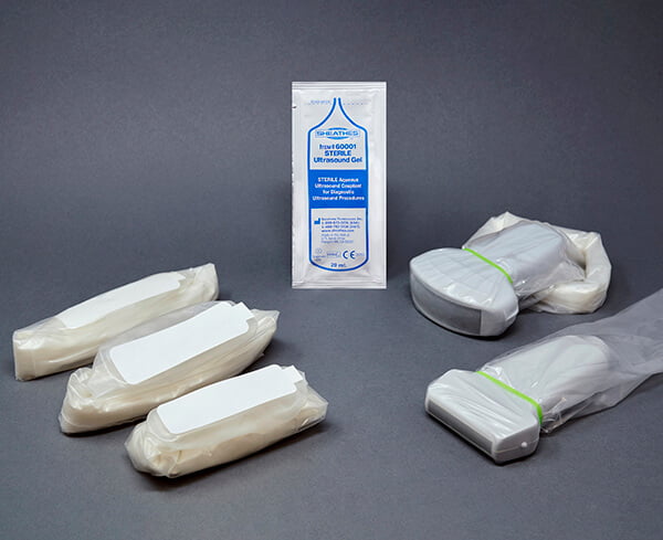 Sheathes Ultrasound Transducer Covers Latex-free Adhesive