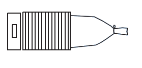 Camera Drape with Accordion Fold