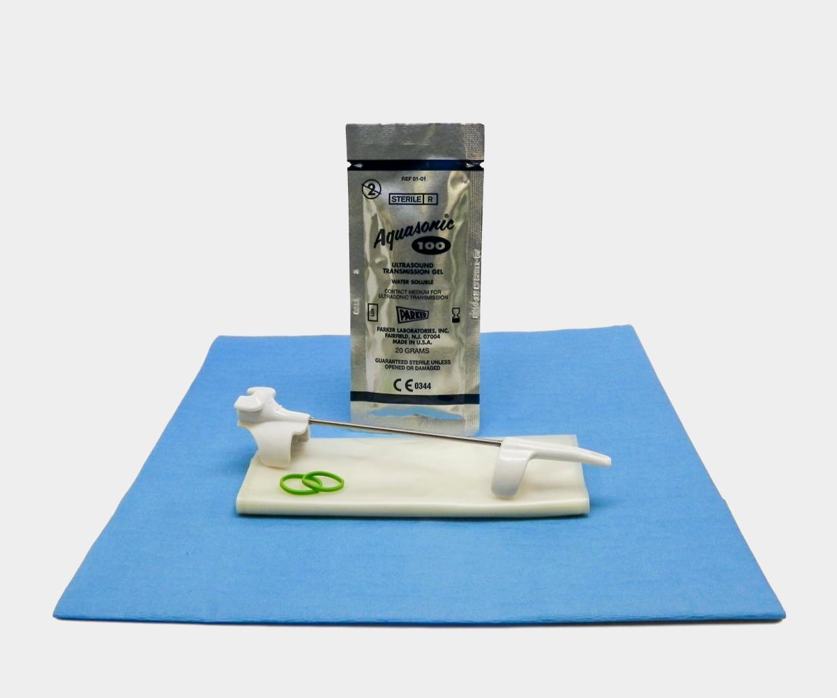 Disposable Sterile Endocavity Biopsy Needle Guide 7411 Latex-Free Kit