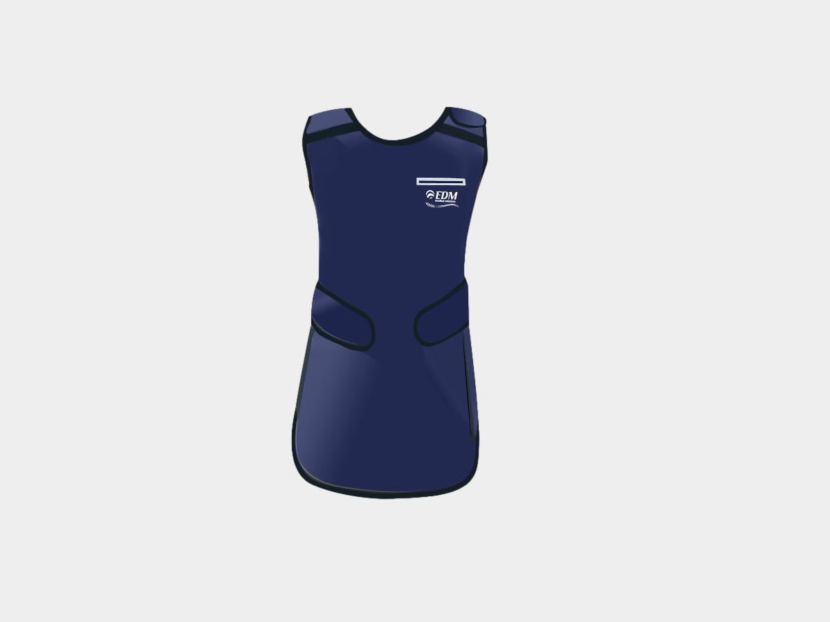 EDM Quickship Wrap Around Flexback Radiation Lead Apron - Radiation Protection Aprons