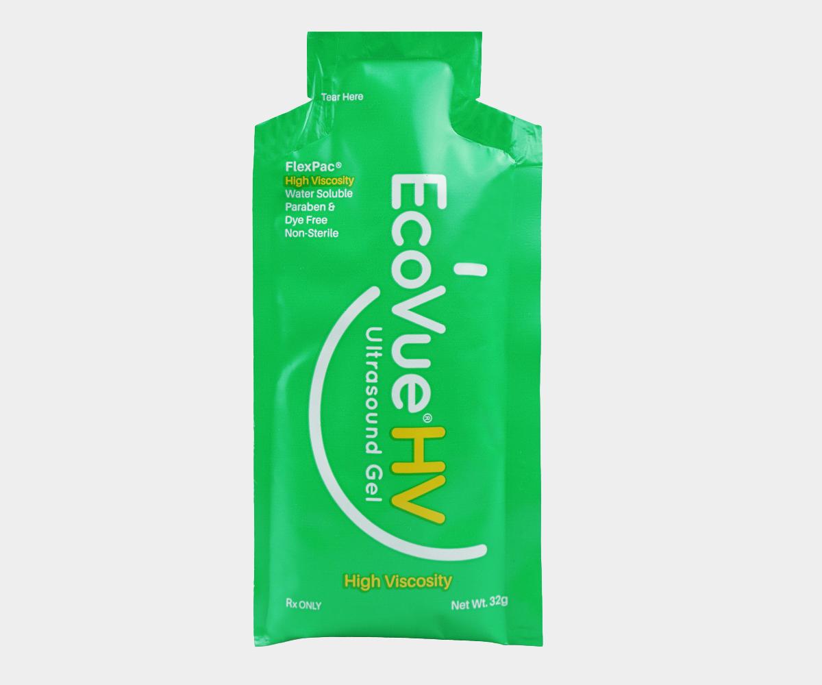 EcoVue HV Non Sterile Ultrasound Gel 32 gram packet