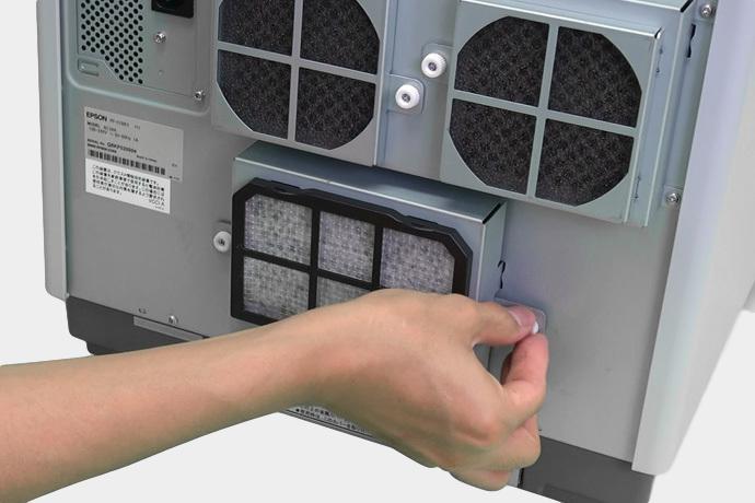 Epson PP-100 Disc Producer Back