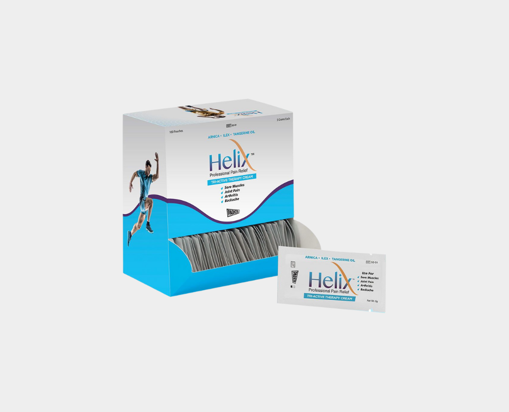 The Helix Tri-active Therapy Cream (5g) is available at EDM