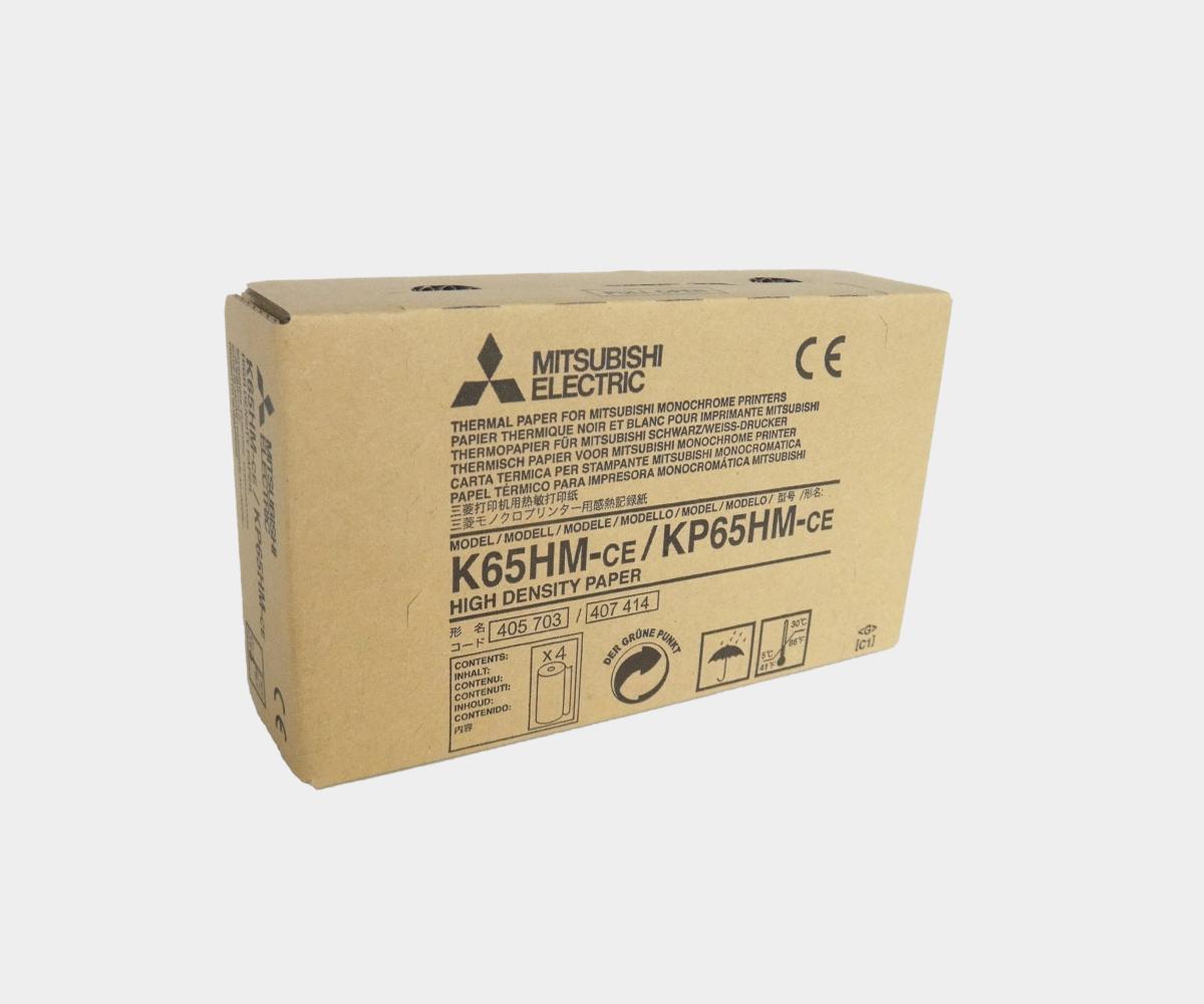 Mitsubishi Thermal Paper K65HM-CE/KP65HM-CE - price from 9,60 EUR/roll -  GMM Onlineshop