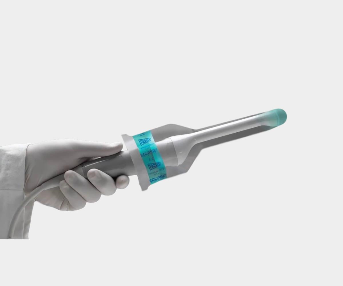 Parker Eclipse Ultrasound Transducer Covers - Sterile ultrasound probe covers - ultrasound covers - transducer cover - sterile ultrasound probe cover - ultrasound probe cover