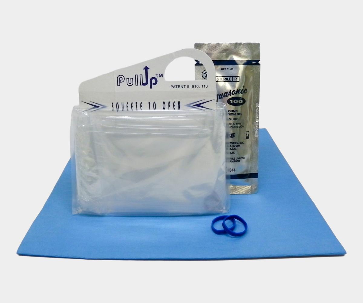 Pull Up Ultrasound Probe Cover Clear