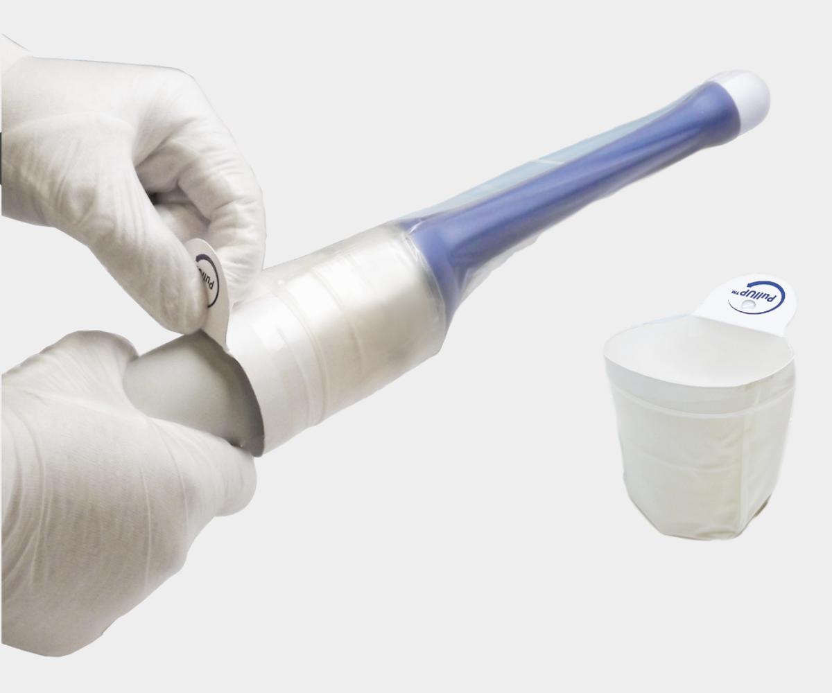 Slimfit Ultrasound Probe Cover On Transducer