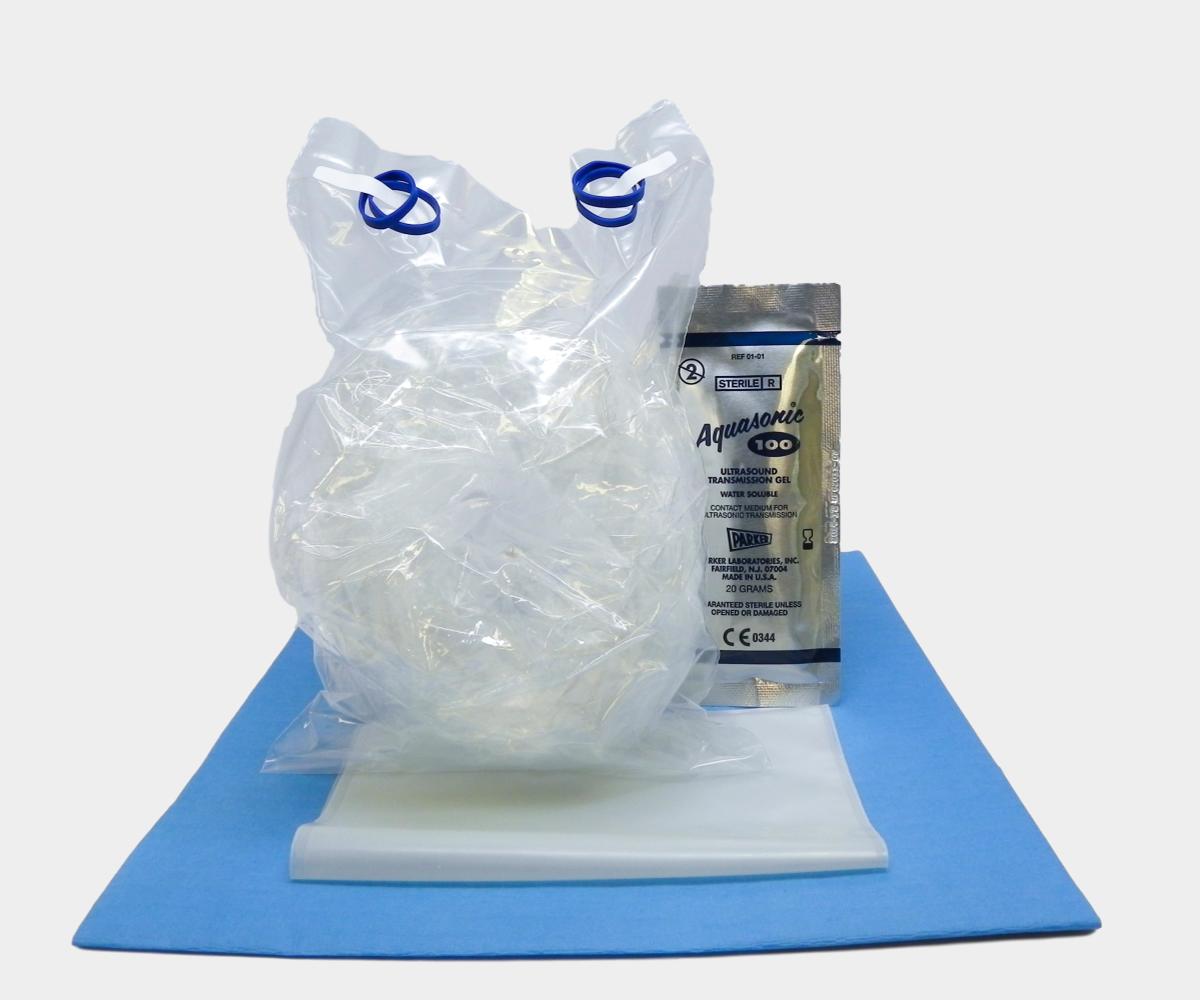 Surgical Accordion Ultrasound Transducer Covers with Boot and Gel - Sterile ultrasound probe covers - ultrasound covers - transducer cover - sterile ultrasound probe cover - ultrasound probe cover