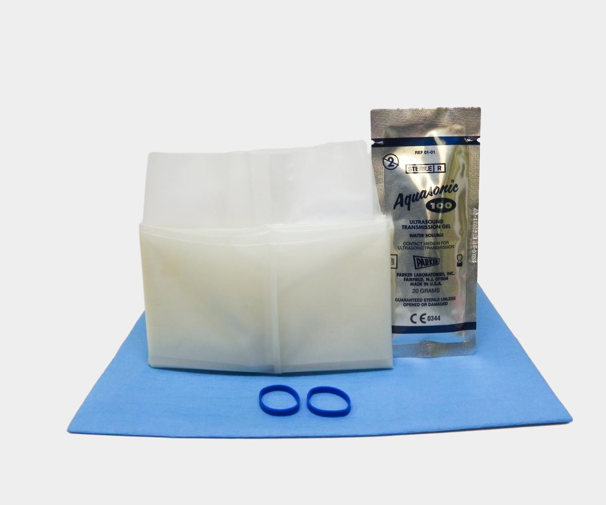 Telescopic Soft Ultrasound Transducer Covers - Sterile ultrasound probe covers - ultrasound covers - transducer cover - sterile ultrasound probe cover - ultrasound probe cover
