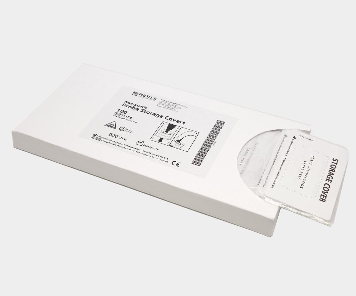 Ultrasound Storage Probe Cover Flat Folded