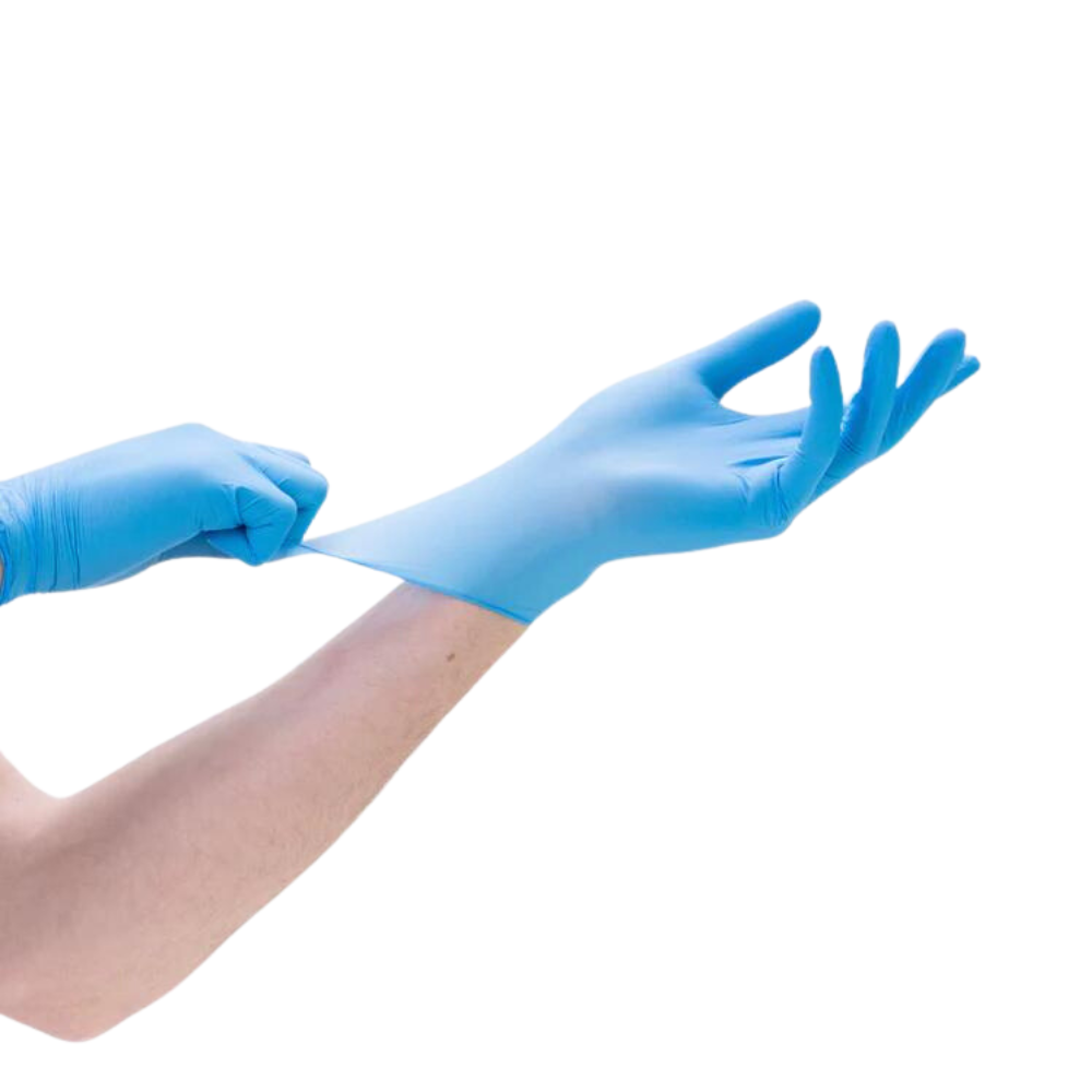 Diamond Blue 3.5 mil Nitrile Exam Gloves