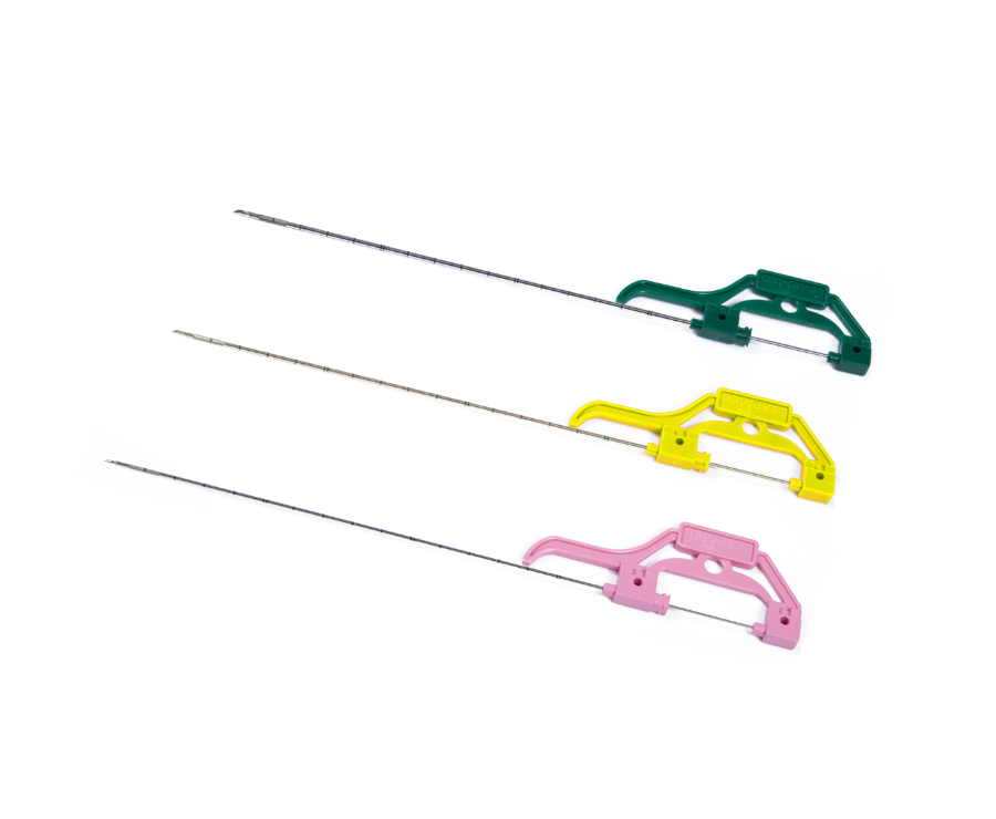 Disposable refill core biopsy needle compatible with BD Magnum and other green reusable biopsy guns