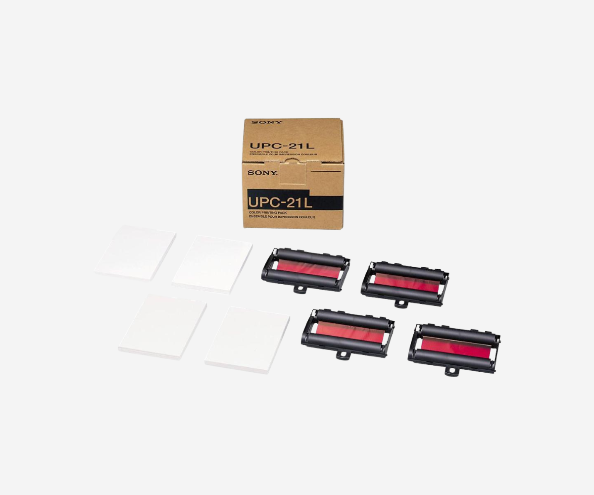 upc-21l 200 sheets 4 ribbons