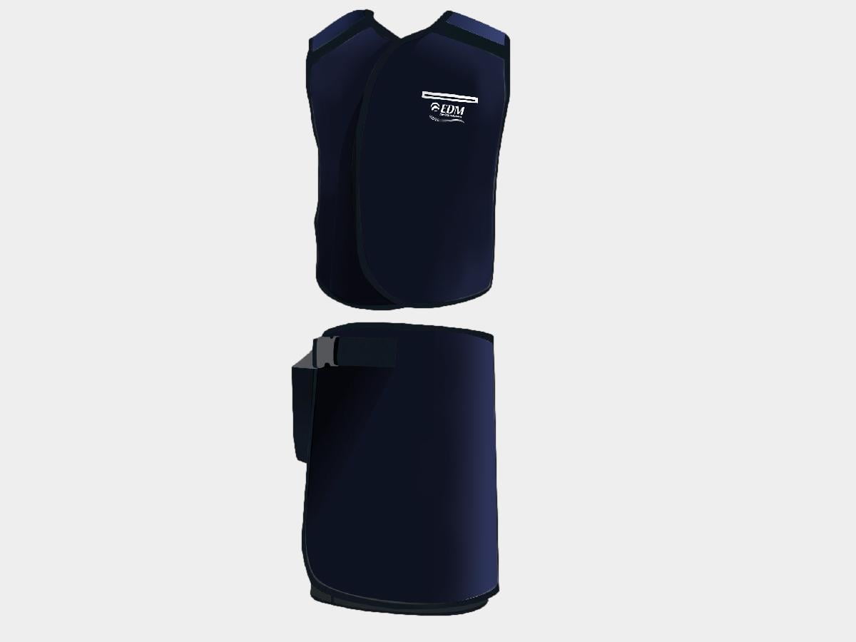 EDM Quickship Vest & Skirt Radiation Apron