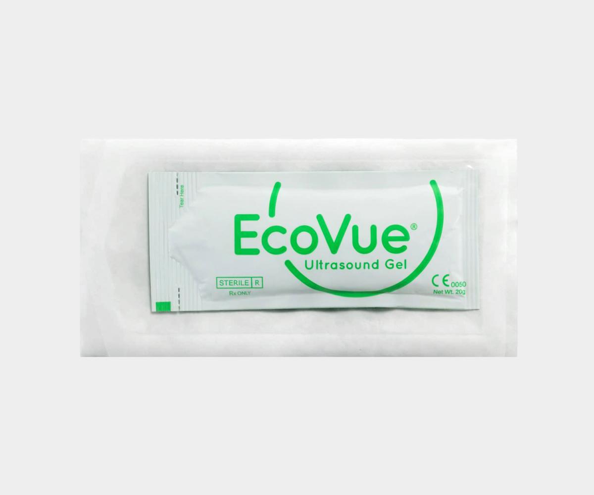 Ecovue Ultrasound Gel 20 Gram Flexpac Sterile