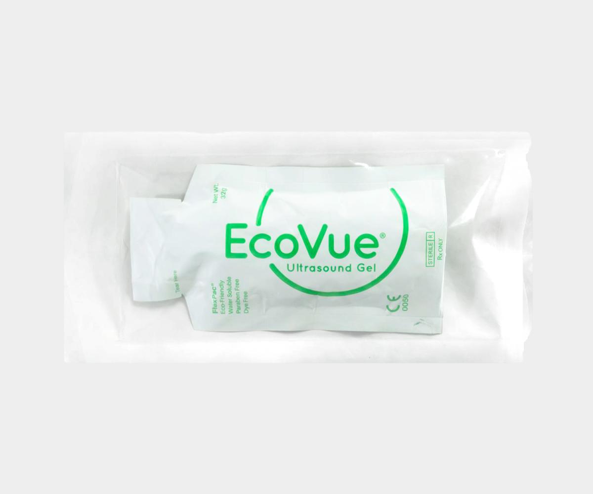 Ecovue Ultrasound Gel 32 Gram Flexpac Sterile