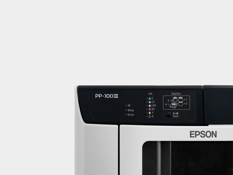 Epson PP-100 Disc Producer Controls