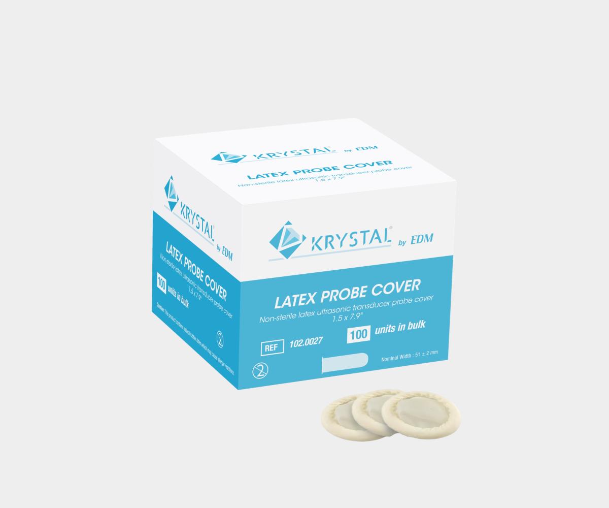 Krystal Latex Endocavity Ultrasound Transducer Covers