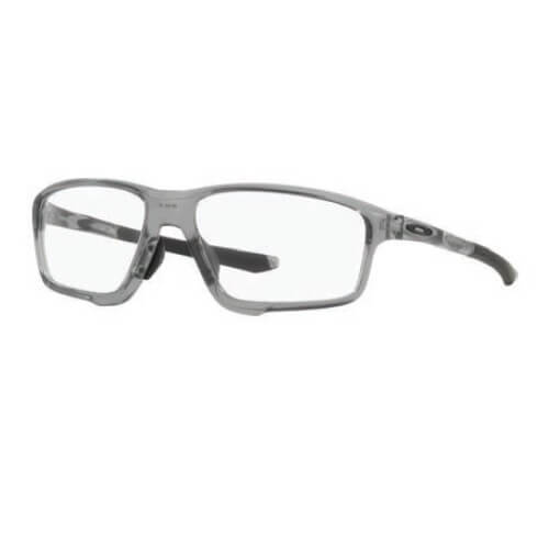 Oakley Crosslink Zero - Polished Gray Shadow - radiation protection glasses for interventional radiology - Radiation Glasses designed for medical environment to reduce risk of scatter radiation exposure