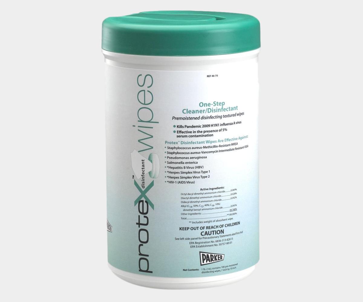 Parker Protex Disinfection Wipes Canister